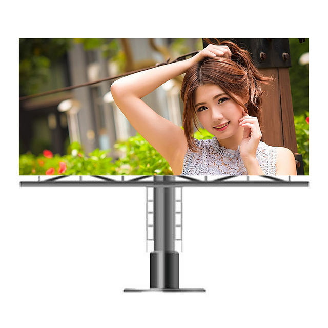 Customized 4G Control Waterproof LED Display Column Billboard 