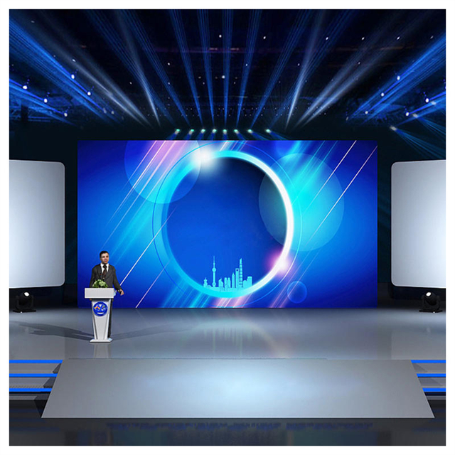 Indoor Fixed Installation P2.604 P2.976 P3.91 Commercial Column Advertising Billboard LED Display For Church