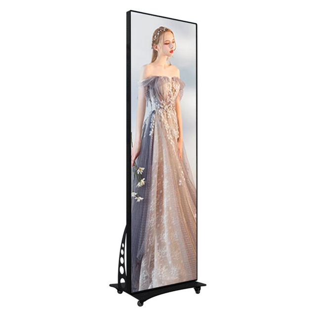 Factory Moveable Indoor P2 P2.5 Various Size High Brightness Digital LED Advertising LED Poster Display Screen