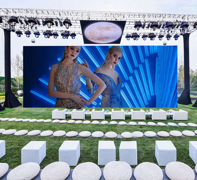 Outdoor Full Color Stage Screen Advertisement Led Rental Display