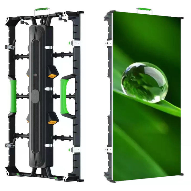 P3.91 Portable Giant 10Ft X 12Ft Stage HD Big Indoor Led Screen For Concert