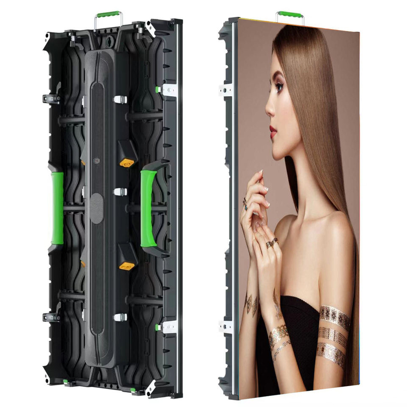 P3.91 Portable Giant 10Ft X 12Ft Stage HD Big Indoor Led Screen For Concert