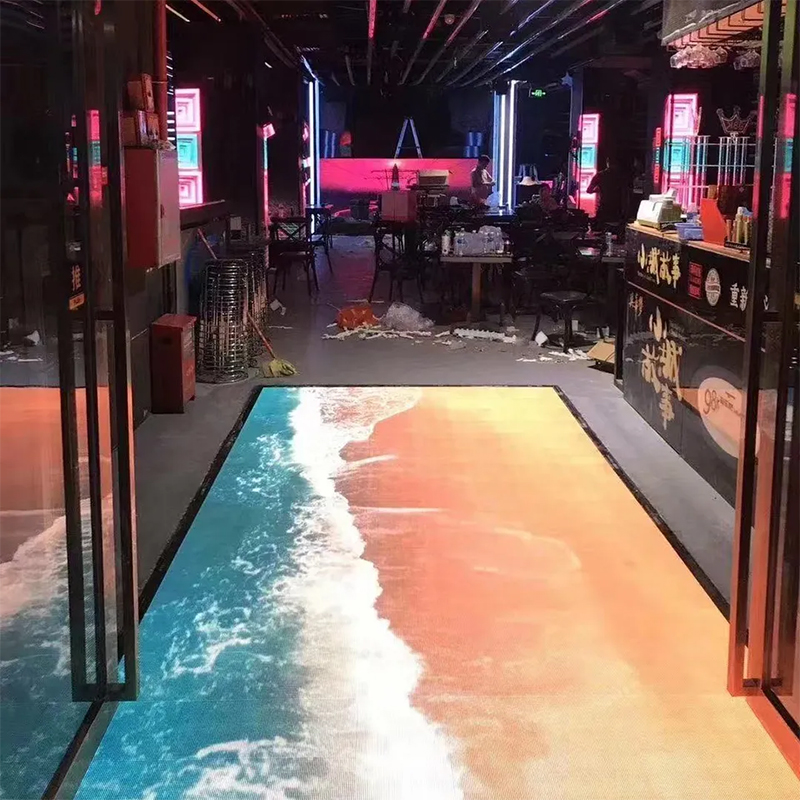 Stage Concert Interactive Floor Tile LED Dance Floor Screen Display