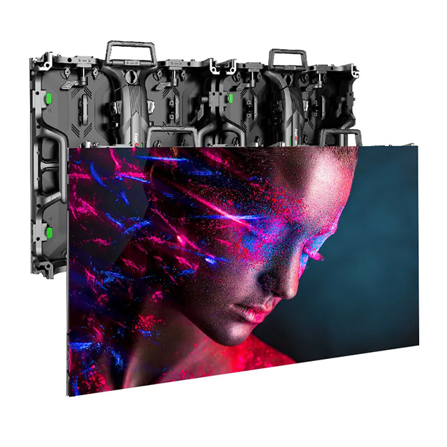 P2.604 Stage Events Background Indoor Rental LED Display Screen 3840Hz 500x500mm cabinet