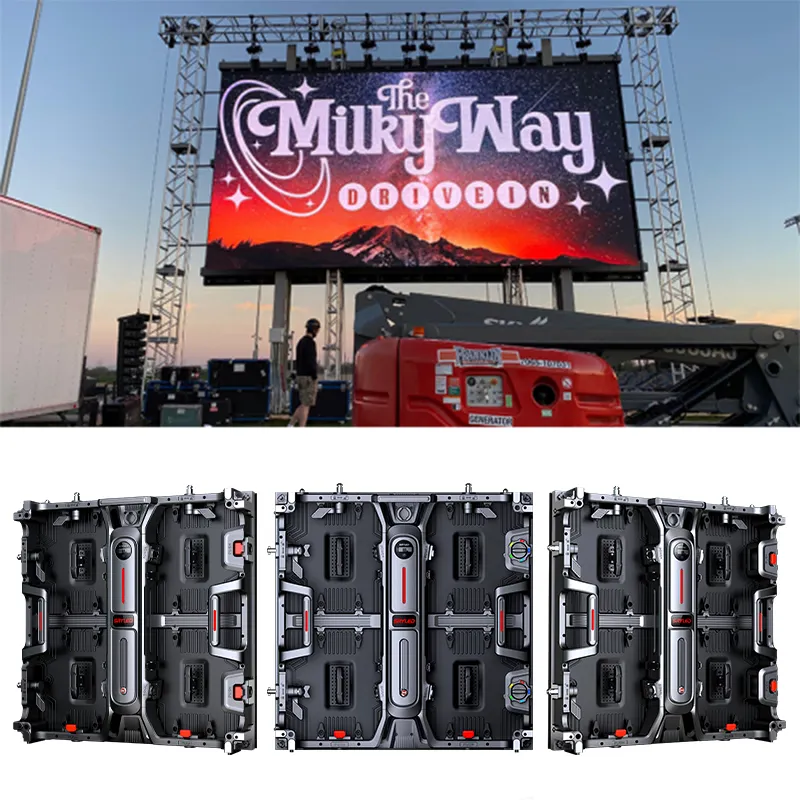 High Quality Full Color Rental LED Video Wall Display Screen for Concert