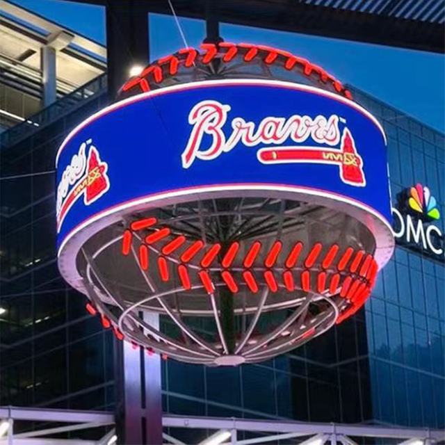 New Digital Signage Outdoor Commercial Flexible LED Display