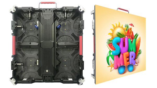 Outdoor p3.91 p4.81 full color rental advertising stage led display screen for video studio concert